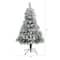 4ft. Unlit Flocked White River Mountain Pine & Pinecones Artificial Christmas Tree